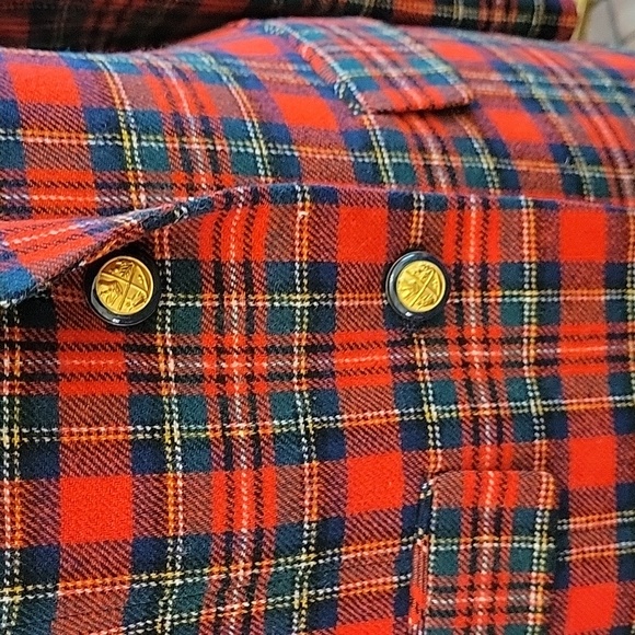 Pendleton 50's Red Wool Tartan Suit - Picture 3 of 15